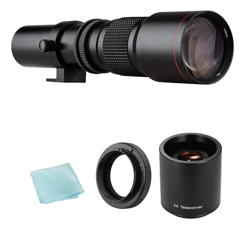 Lente Canon Lens 2x Teleconvertidor Para Lente 500 Mm 80d T7