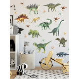 Sticker Pegatina Vinilo De Dinosaurios Para Decorar En Pared