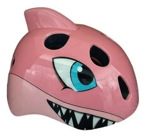 Capacete Bicicleta Iinfantil Kid Vessel Shark-baby Rosa