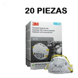   Cubrebocas Respirador 3m N95 Md 8210 Caja  C/20 Piezas !!!