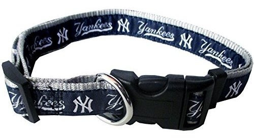 Collar Mlb Nueva York Yankees Perro, Pequeño.