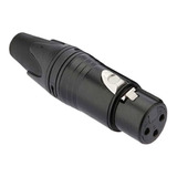 Conector Xlr Canon Hembra Volante