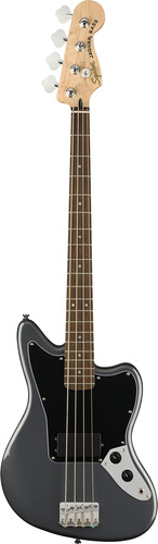 Squier Affinity Series Jaguar Bass, Carbón Escarcha Metál.