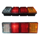 Juego X2 Faros Traseros Electrónicos 72 Leds Bivoltaje Baiml