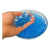 Bolinhas De Gel Azuis Orbeez Decoração Vasos Orbis 10.000