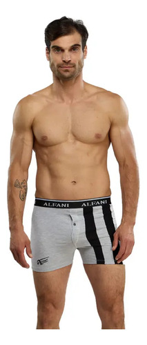 Boxer Largo Para Hombre Alfani Navy Blue
