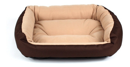 Cama Para Perro Pets Apparel Café / Beige Chica Resistente