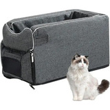 Gato Cadeirinha Pet Console Central Carro Bolsa Assento Pet