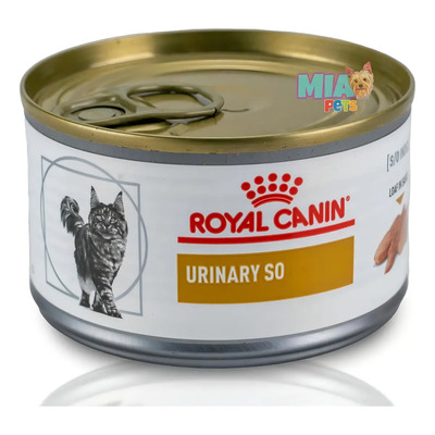 Alimento Royal Canin Veterinary Diet Urinary S\u002FO para gato adulto de raza pequeña sabor mix de 145 g | MercadoLibre