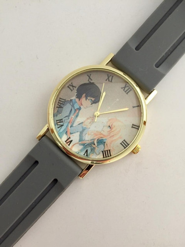 Reloj Mod. }personalizado Con Correa De Vinipiel