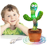 Dancing Cactus Talking Toy, Wriggle Cantando Imitando Cactus