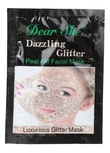 Mascarilla Glitter Glamm