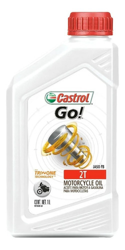 Aceite Castrol Moto 2 Tiempos Go 2t Mineral Motor Mescla 
