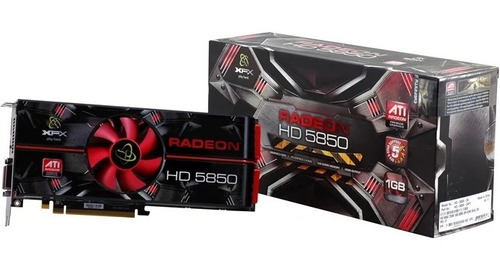 Tarjeta De Video Xfx Radeon Hd5850 1gb Ddr5 Gamer Box