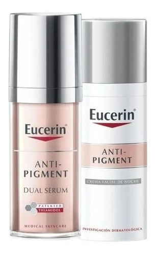 Combo Eucerin Anti Pigment Crema Noche + Serum Booster X 50