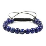 Pulsera De Piedra Lapislazuli 1 Hombre Mujer Moda Royal