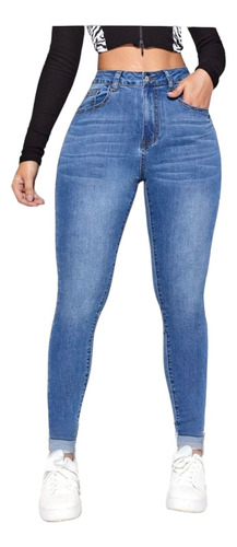 3 Jeans Pantalon Colombiano Levanta Pompa Para Mujer 