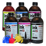 Tinta Compativel Com Epson T082 R270 R290 R390 6 X 500ml