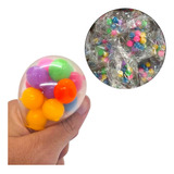 Squishy Mesh Ball Antiestres Pelota Esfera Biogel Fidget Toy