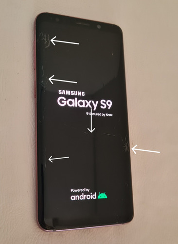 Samsung Galaxy S9 128gb Lilás Usado Com Detalhes