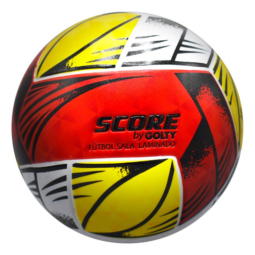 Balón Fútbol Score By Golty Tribal N°5-rojo/blanco Color Rojo/blanco