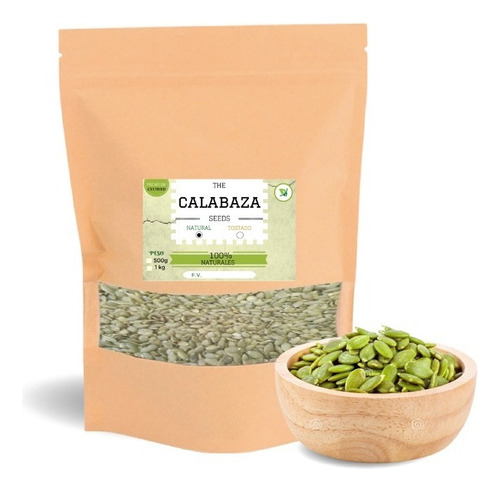 Semillas De Calabazas 100% Naturales X 500g