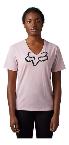 Polera Lifestyle Mujer Boundary Manga Corta Rosadofox