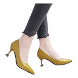 Tacones De Mujer De 7.5 Cm De Altura Zapatos De Talla Única