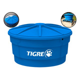 Tanque Plástico Caixa 500 Litros Reservatório Água Tigre