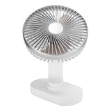 Mini Ventilador De Escritorio Usb De 4 Velocidades Pequeño R