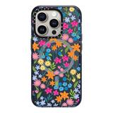 Funda Original Casetify Para iPhone 15 Pro (flores)