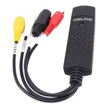 Capturadora De Audio Video Usb Easycap Vhs O Rca A Pc O Dvd