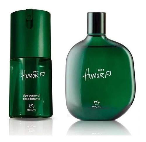 Perfume Masculino Paz Y Humor 75 Ml + Spray Corporal Natura