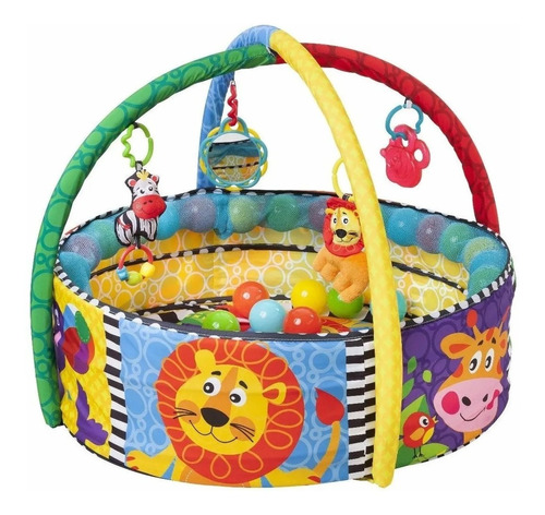 Gimnasio Pelotero Bebe Playgro Ball Playnest Activity Gym