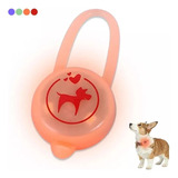 Collar Pendiente Antiperdida Luz Led  Perros Gatos 