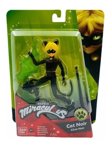 Cat Noir Miraculous Marinette Mini Muñeco Figura 
