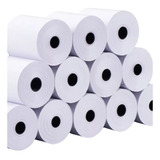 Pack 10 Rollos Papel Térmico 80mm X 80mm 48grs