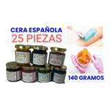 Cera Española Para Depilación 25 Piezas 140 Gramos Aplicado 