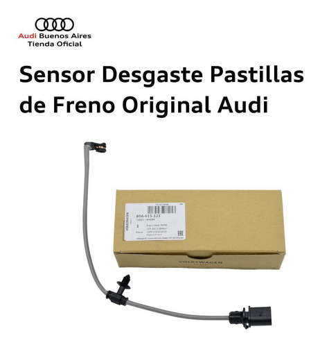 Sensor Desgaste Pastilla De Freno Original Audi Q5 Foto 4