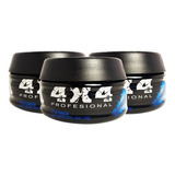 3 Piezas De Pomada 4x4 Profesional 100g