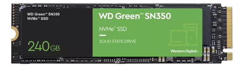 Disco Solido Ssd 240gb Western Digital Green Sn350 M.2 Nvme