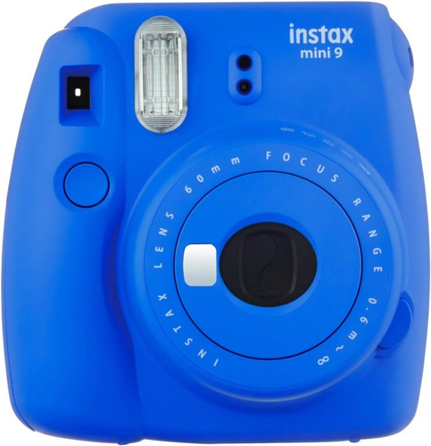 Cámara Instantánea Fujifilm Instax Mini 9, Azul Cobalto