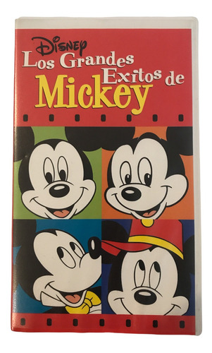 Vhs Original Disney Los Grandes Exitos De Mickey Mouse