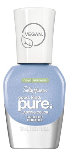 Sally Hansen Pure Good Kind Esmalte De Uñas Color Crystal Blue 370 De 10ml