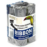 Kit 4 Ribbon Cera Premium Kurz Témica Zebra Elgin 110mmx74m