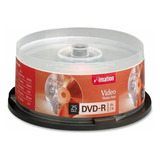 Imation Torre De 25 Discos Dvd-r 16x2hrs Video Photos Data