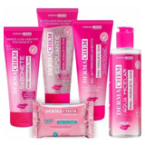 Kit De Limpeza Facial Pele Seca Rosa Mosqueta Agua Micelar