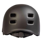 Casco Protector Max-you Monopatin Skate Bici Vh62 - Rex Color Negro Talle Large