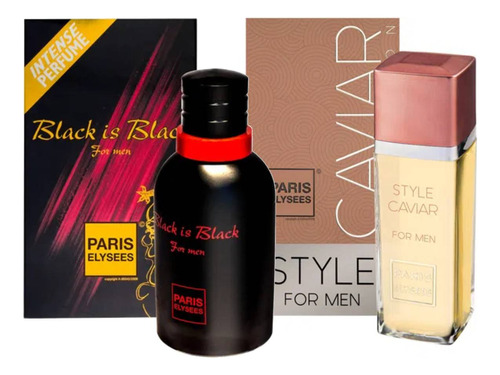 Kit Style Caviar E Black Is Black - Paris Elysees