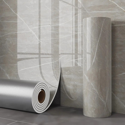 Paneles Pegatinas Decorativas De Mármol Para Paredes 60x500 Cm Pared Autoadhesivos Imitación De Decoración De Paredes Marmol Pvc Paredes Elegante Gris